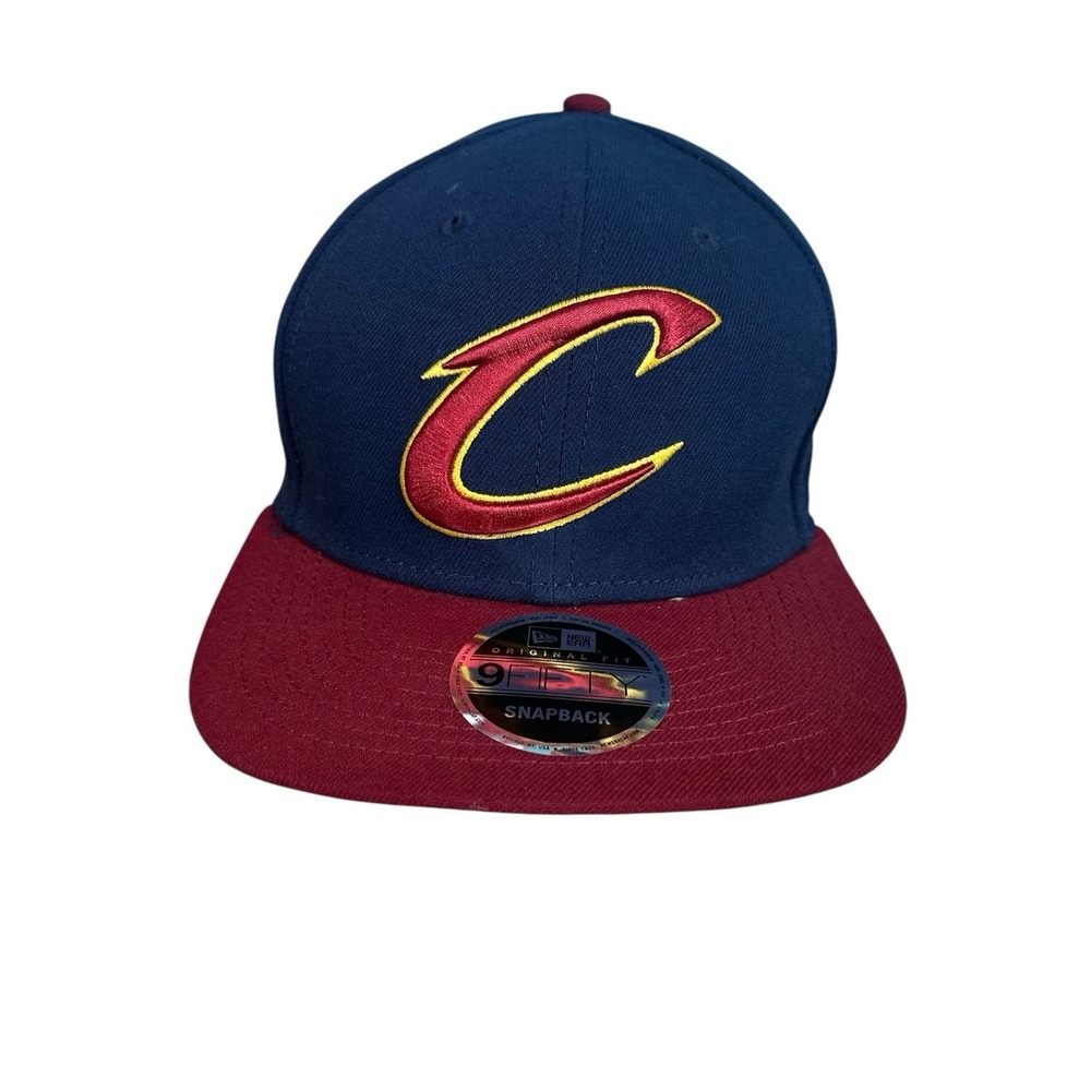 New Era Cleveland Cavaliers Cavs NBA 59Fifty Fitted 2 Tone Hat Cap Size 7 1/8